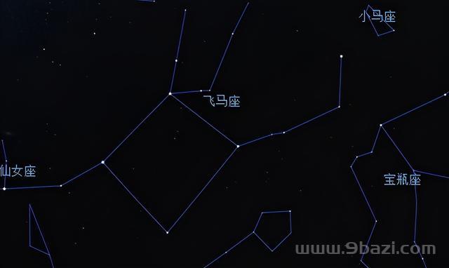 秋季星空星座图，秋季星空有哪些星座