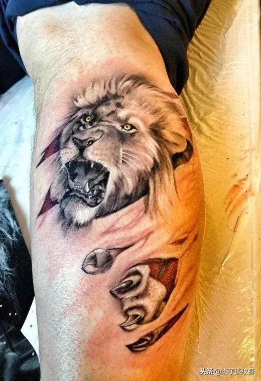 狮子座的图案可以纹吗，狮子座适合纹什么纹身