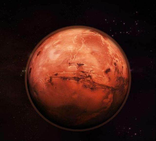 火星在天空中的位置图，秋天火星在天空中的位置
