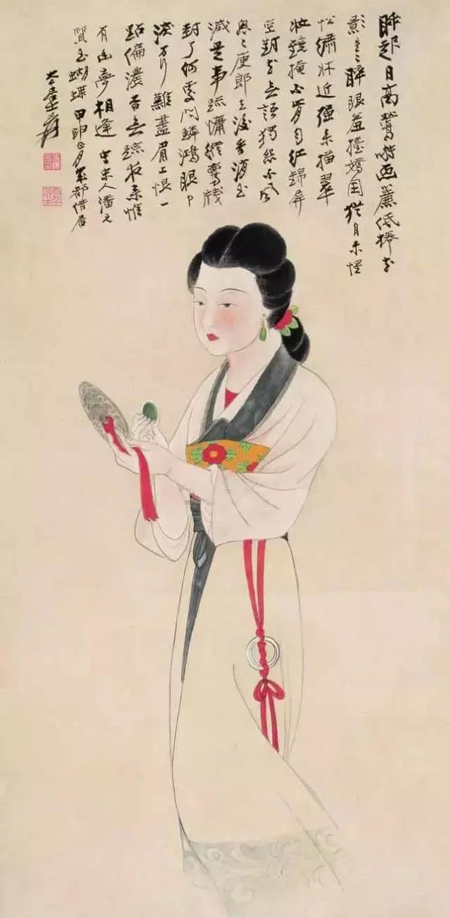 日本古代女人眉毛上的八字