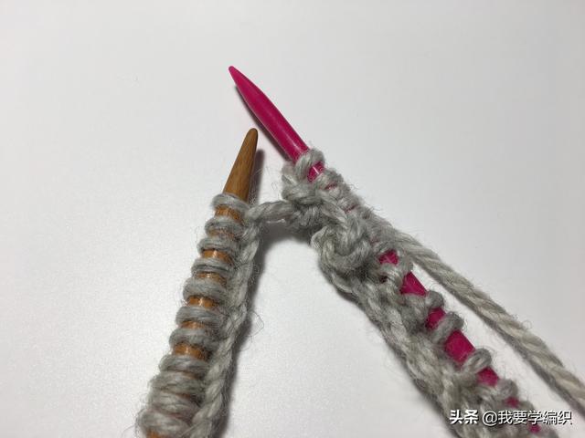 八字麻花围巾的织法
